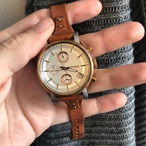Lightly worn Fossil watch “boyfriend”